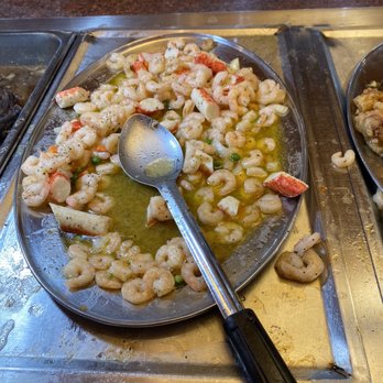 Shiki Buffet - shrimp and rice with a spoon - Buffets Near Me - Glendale Heights, Illinois