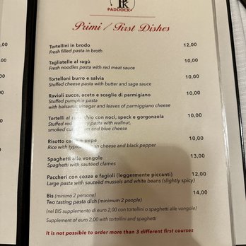 Ristorante Paddock - Emilian Near Me - Maranello, Missouri