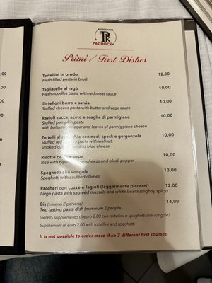 Menu photo 2 Ristorante Paddock Maranello, MO
