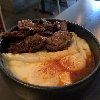 Medi Kitchen & Cocktail - Shakshouka (added beef) - Mediterranean Near Me - Chicago, Illinois