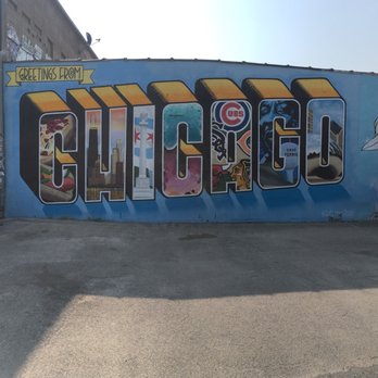 Greetings From - Nice pano shot - Public Art Near Me - Chicago, Illinois