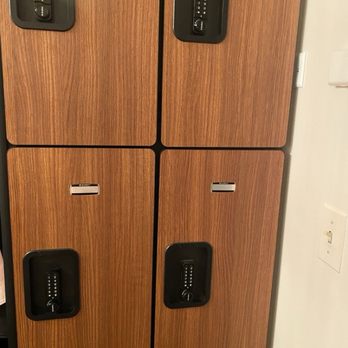 Flotstone - These are the lockers in the changing room - Float Spa Near Me - Lake Bluff, Illinois