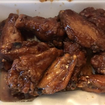 Got Rice Carry Out - General Tso "Party Wings". Crispy, pretty good flavor - Chinese Near Me - Seat Pleasant, Maryland Got Rice Carry Out - General Tso "Party Wings". Crispy, pretty good flavor - Chinese Near Me - Seat Pleasant, Maryland
