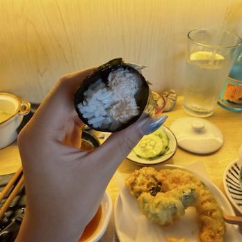 Akafuji Restaurant - Blue crab handroll - Japanese Near Me - La Habra, California