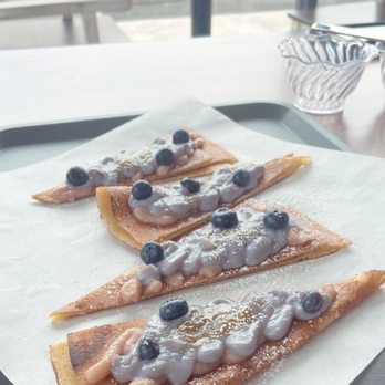 Sweet Mong - Blueberry taro crepes - Coffee & Tea Near Me - Las Vegas, Nevada