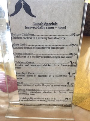 Menu photo 4 Mirchi Restaurant Vancouver, BC