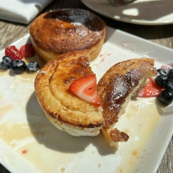NOMO Kitchen - Lemon Ricotta Pancake apparently - New American Near Me - New York, New York NOMO Kitchen - Lemon Ricotta Pancake apparently - New American Near Me - New York, New York