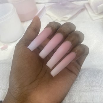 Polish Nails Spa - XL Ombré full set - Nail Salons Near Me - Santee, California Polish Nails Spa - XL Ombré full set - Nail Salons Near Me - Santee, California