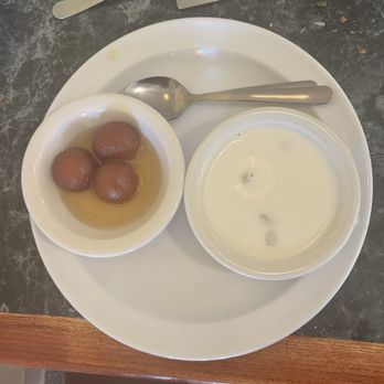 Sharma's Kitchen - Kheer and 3 Pieces Gulab Jamun - Indian Near Me - Lafayette, Indiana Sharma's Kitchen - Kheer and 3 Pieces Gulab Jamun - Indian Near Me - Lafayette, Indiana