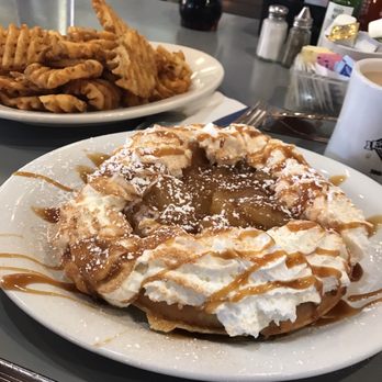 Uptown Diner - Waffle fries and apple cinnamon waffle - Diners Near Me - Minneapolis, Minnesota Uptown Diner - Waffle fries and apple cinnamon waffle - Diners Near Me - Minneapolis, Minnesota