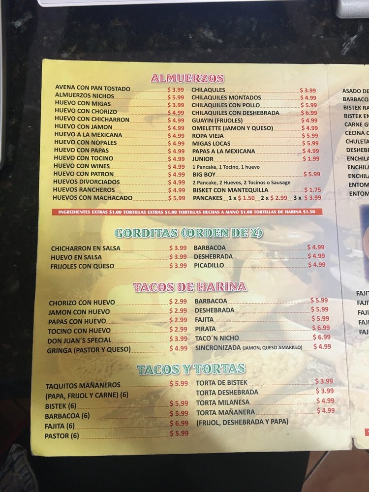 NICHO’S CAFE Y TAQUERIA 18 Photos 2776 W Alton Gloor Blvd