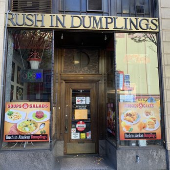 Rush In Dumplings - Front - Russian Near Me - Olympia, Washington