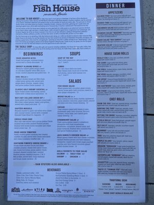 Menu photo 6 The Fish House Pensacola, FL