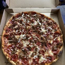 Pastizza - Meat Lovers add onions