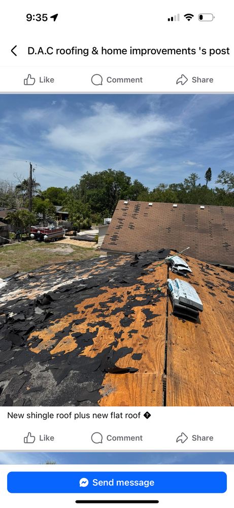 Slide of D.A.C Roofing and Home Improvements