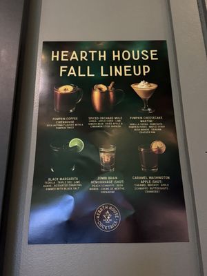 Menu photo 1 The Hearth House La Mesa, CA
