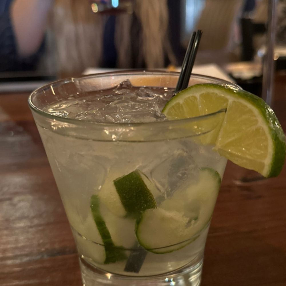 Cucumber vodka drink Cucumber vodka drink
