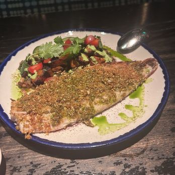 Sister Restaurant - Crusted redfish - Italian Near Me - Dallas, Texas Sister Restaurant - Crusted redfish - Italian Near Me - Dallas, Texas