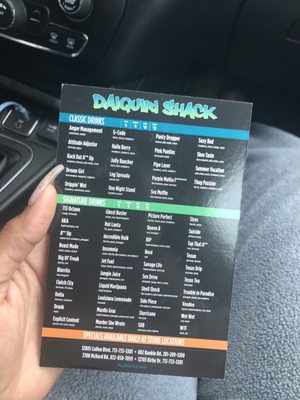 Menu photo 4 Daiquiri Shack Houston, TX Menu photo 4 Daiquiri Shack Houston, TX
