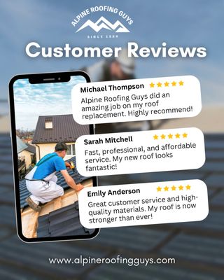 Alpine Roofing Guys Logo