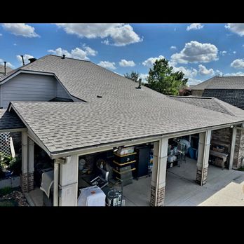 DGM Roofing - The back slope of another one that came out great in Cypress. - Roofing Near Me - Houston, Texas DGM Roofing - The back slope of another one that came out great in Cypress. - Roofing Near Me - Houston, Texas