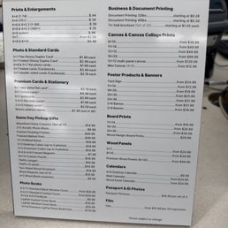 Photo service pricing Photo service pricing