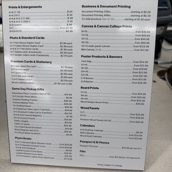 Walgreens - Photo service pricing - Cosmetics & Beauty Supply Near Me - Placentia, California