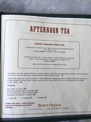 Menu photo 3 Burnt Orange Mosman, NSW Menu photo 3 Burnt Orange Mosman, NSW