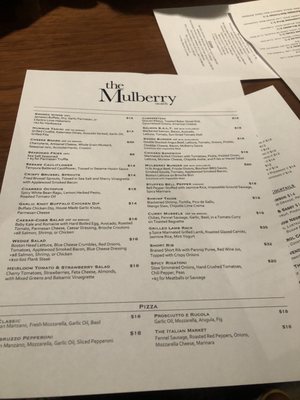 Menu photo 5 The Mulberry Philadelphia, PA Menu photo 5 The Mulberry Philadelphia, PA