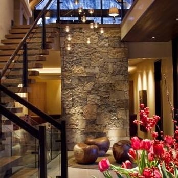 Caribe Construction - Stone walls add design element - General Contractors Near Me - Miami, Florida