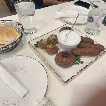 Aleppo's Kitchen - Mixed Kibbeh Platter - Mediterranean Near Me - Anaheim, California