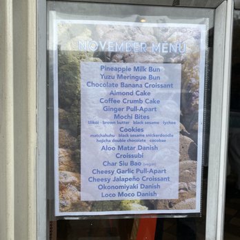 Bake Sum - November Menu - Desserts Near Me - Oakland, California Bake Sum - November Menu - Desserts Near Me - Oakland, California