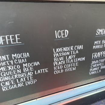 Daniels Coffee - Current menu (with absolute no prices, which I dislike) no transparency. And no where is there another smaller menu with prices. - Coffee & Tea Near Me - San Diego, California Daniels Coffee - Current menu (with absolute no prices, which I dislike) no transparency. And no where is there another smaller menu with prices. - Coffee & Tea Near Me - San Diego, California