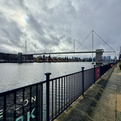 Royal Victoria Dock Bridge - The bridge