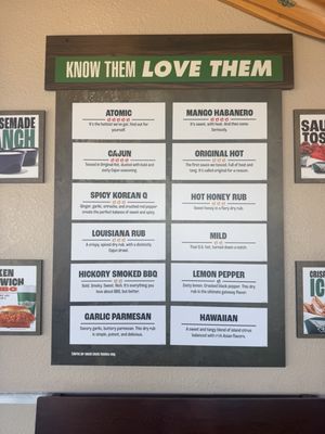 Menu photo 1 Wingstop Long Beach, CA