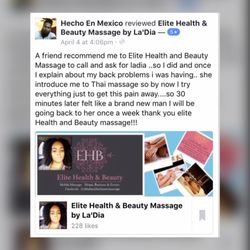 Elite Health & Beauty Massage