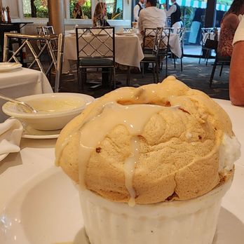 Commander's Palace - Decadent bread pudding souffle - Cajun/Creole Near Me - New Orleans, Louisiana Commander's Palace - Decadent bread pudding souffle - Cajun/Creole Near Me - New Orleans, Louisiana