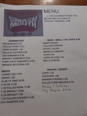 Smash Mouth BBQ by null