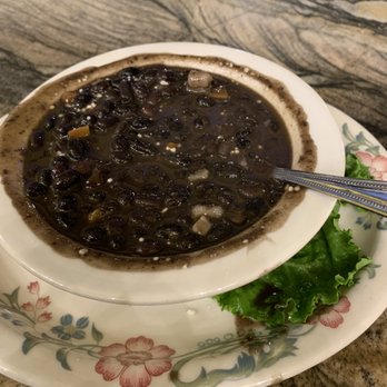 Azteca D' Oro Mexican Restaurant Winter Haven - Cup of black bean soup - Mexican Near Me - Winter Haven, Florida