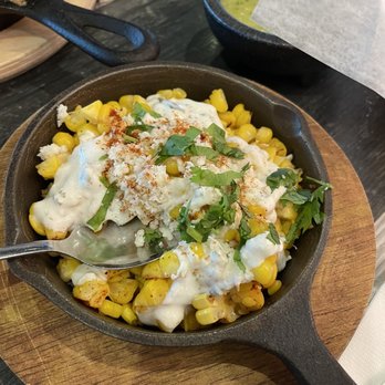 Valencia’s Tex-Mex Garage - Elote - Tex-Mex Near Me - Houston, Texas