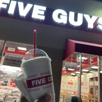 Five Guys - Peanut Butter Shake. - Fast Food Near Me - Bothell, Washington