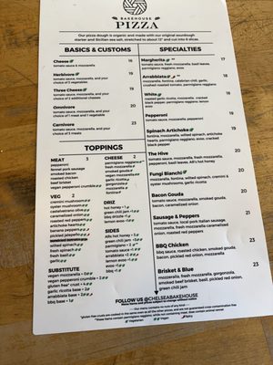 Menu photo 2 The Bakehouse At Chelsea Norfolk, VA
