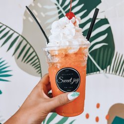 Sweet joy - Frozen lemonades. Using homemade lemonade