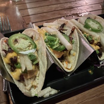 Monkeypod Kitchen by Merriman - Pork tacos - New American Near Me - Kihei, Hawaii Monkeypod Kitchen by Merriman - Pork tacos - New American Near Me - Kihei, Hawaii