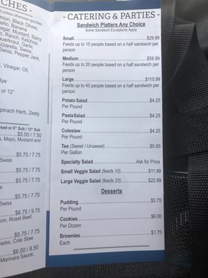 Menu photo 3 The Sandwich Spot Zephyrhills, FL Menu photo 3 The Sandwich Spot Zephyrhills, FL