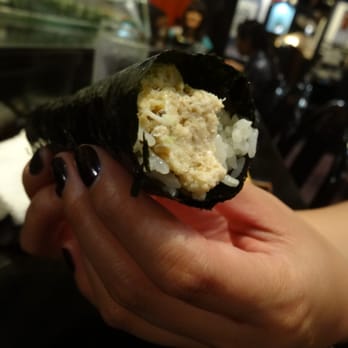 Sushi Sasabune - Blue crab handroll. - Sushi Bars Near Me - Honolulu, Hawaii Sushi Sasabune - Blue crab handroll. - Sushi Bars Near Me - Honolulu, Hawaii