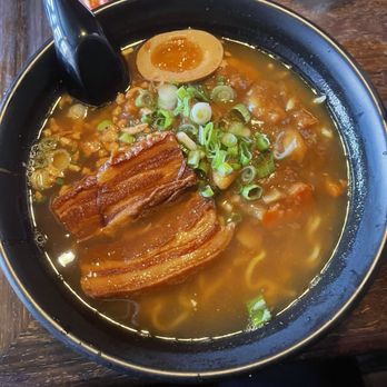 Coco's Ramen - curry ramen w garlic - Ramen Near Me - San Francisco, California