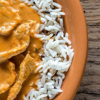 Thai Garden Restaurant - a bowl of curry and rice - Thai Near Me - Freeport, Maine