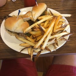 Outlaw Cafe - Philly cheesesteak (wouldn't recommend)