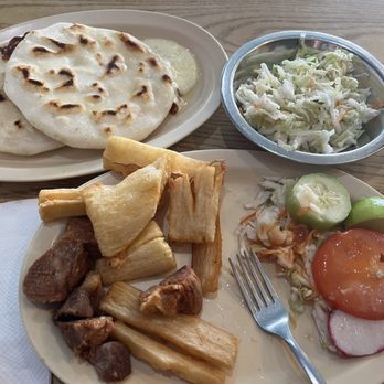 Las Pupusas - Fried yucca and chicharron - Salvadoran Near Me - North Las Vegas, Nevada